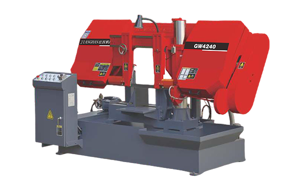 宜章GW4240双柱卧式带锯床